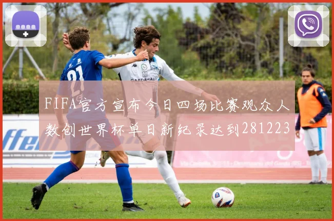 FIFA官方宣布今日四场比赛观众人数创世界杯单日新纪录达到281223人